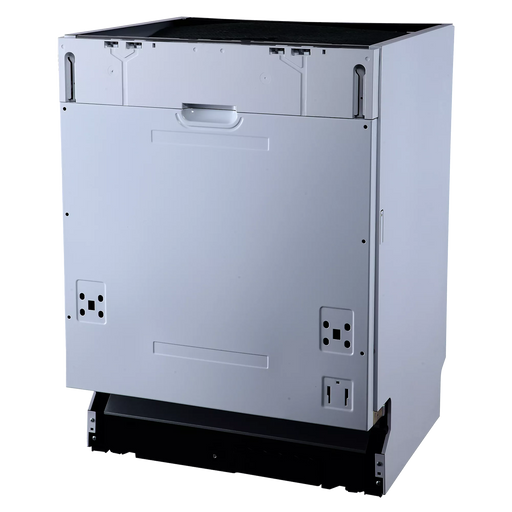 Lavavajillas integrable INFINITON DIW-BB606 de 60cm con acabado en plata y acero inoxidable, capacidad para 12 servicios, panel de control electrónico con display LED y 7 programas de lavado especializados
