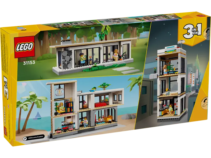 Lego 3 en 1 Casa Moderna (31153)