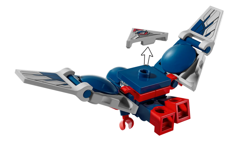 Lego Batalla entre el Capitán América y Hulk Rojo (76292)