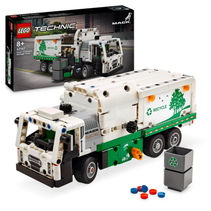 Lego Mack LR Electric Waste Truck (42167)