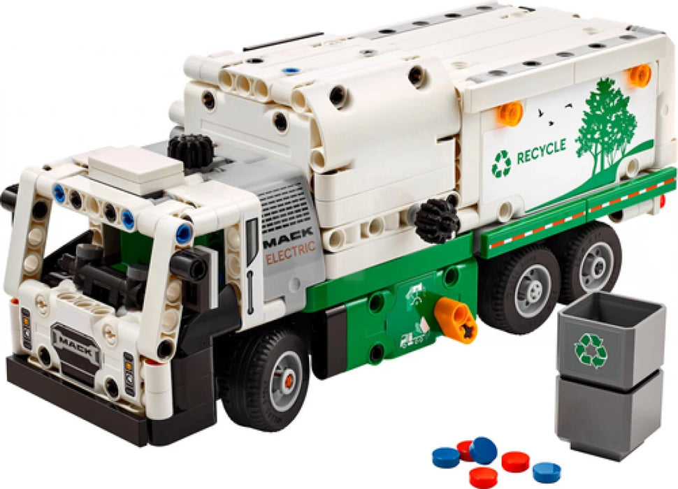 Lego Camión de Residuos Mack LR Electric (42167)