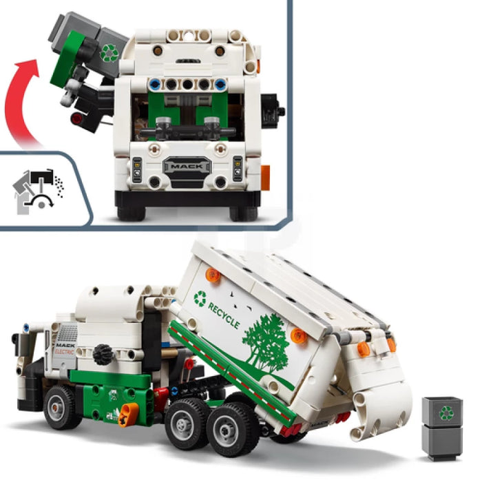 Lego Camión de Residuos Mack LR Electric (42167)