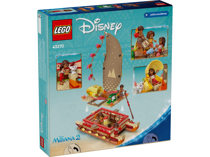 Lego Canoa de Aventuras de Vaiana (43270)
