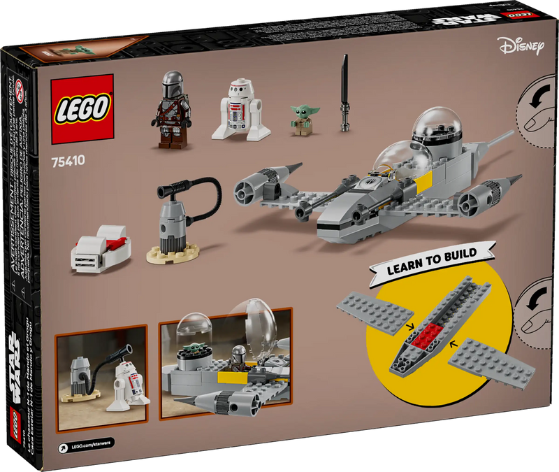 Lego Caza Estelar N-1 de Mando y Grogu (75410)