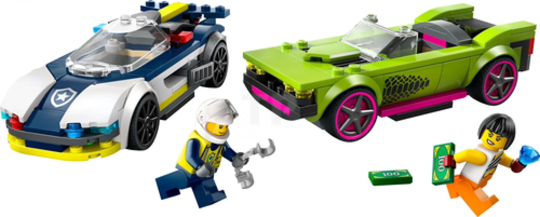 Lego City Coche de Policía y Potente Deportivo (60415)