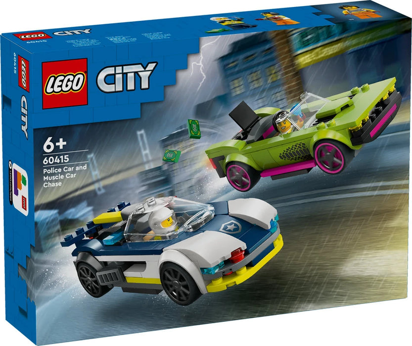 Lego City Coche de Policía y Potente Deportivo (60415)