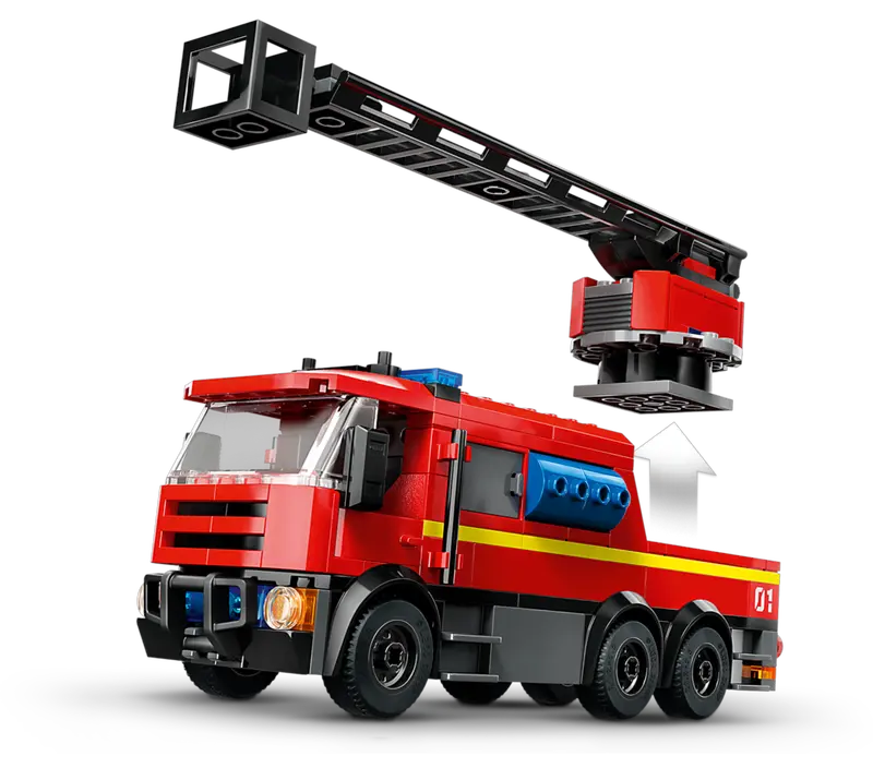 Lego City Fire Parque De Bomberos Con Camión De Bomberos (60414)
