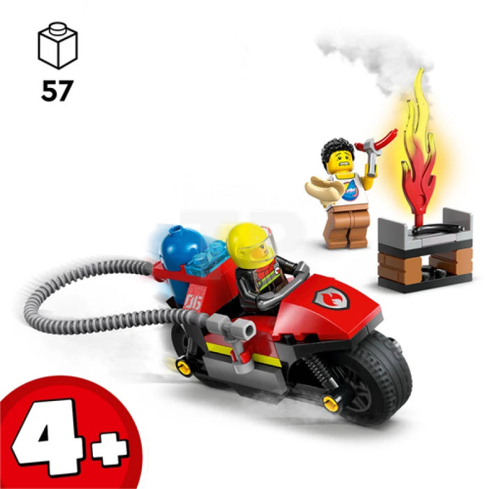 Lego City Fire Rescue Bike (60410)