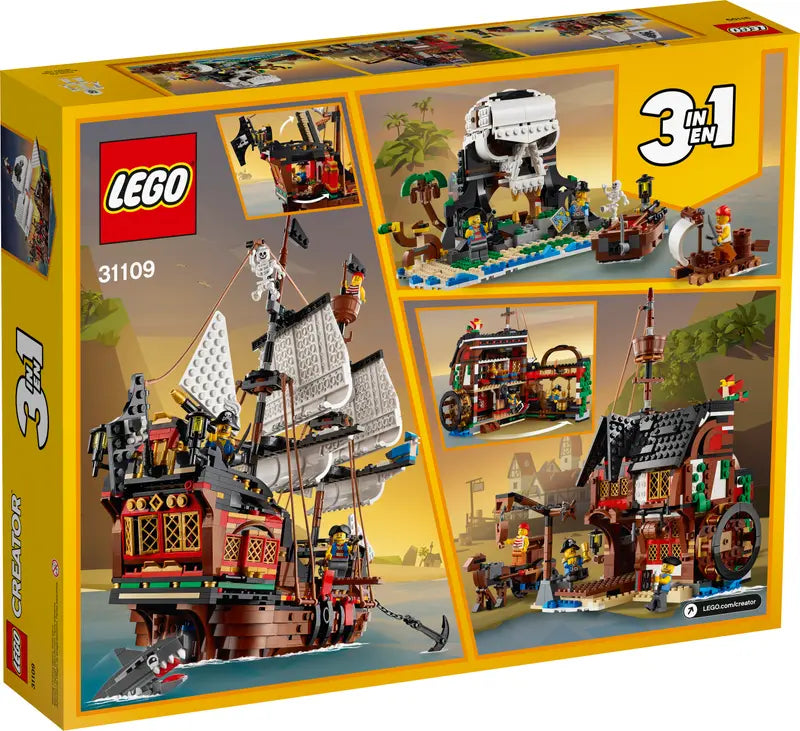 Lego Creator Barco Pirata 3 en 1 (31109)