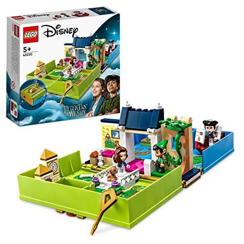 LEGO Disney Cuentos e Historias Peter Pan y Wendy (43220) - Libro Desplegable
