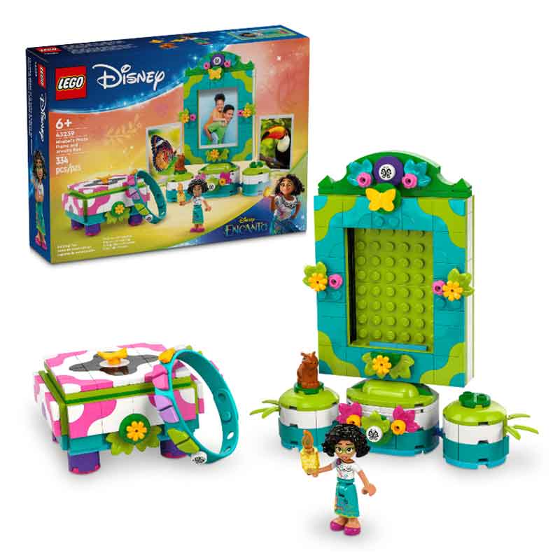 Lego Disney Encanto Marco de Fotos y Joyero de Mirabel (43239)