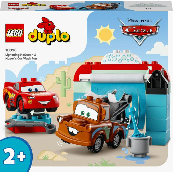 Lego Duplo Lightning McQueen and Matter's Car Wash Fun (10996)