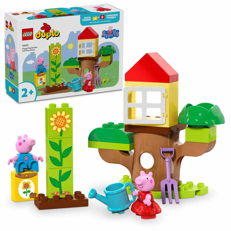 Lego Duplo Jardin y Casa del Arbol de Peppa Pig (10431)