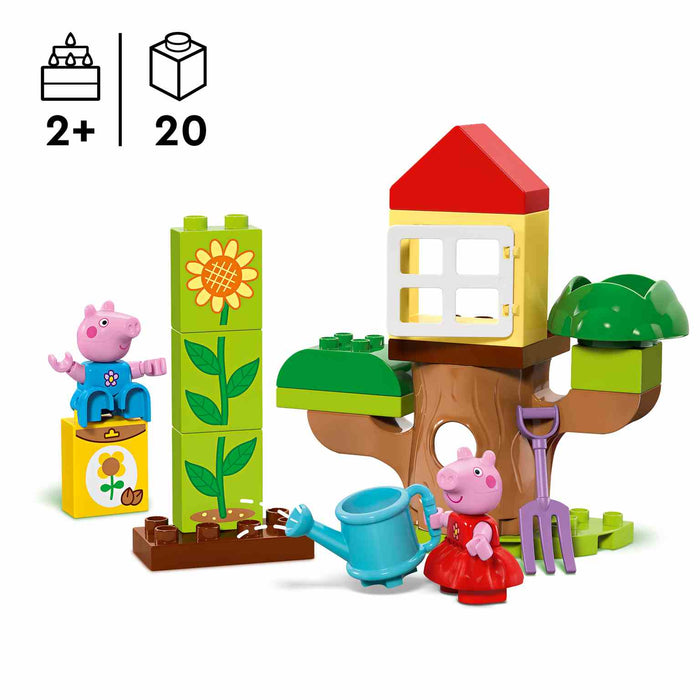 Lego Duplo Jardin y Casa del Arbol de Peppa Pig (10431)
