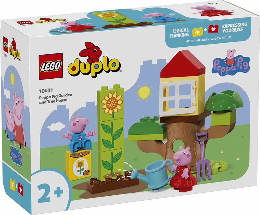 Lego Duplo Jardin y Casa del Arbol de Peppa Pig (10431)