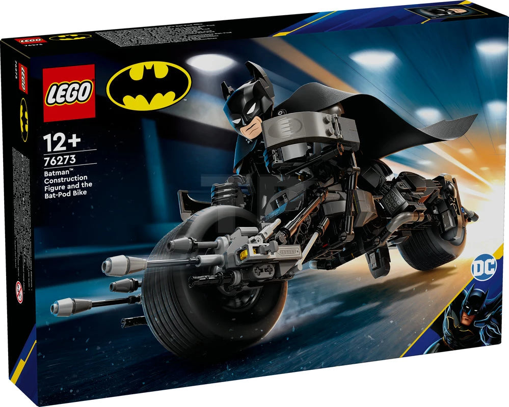 LEGO Figura para Construir Batman y Moto Bat-Pod (76273)