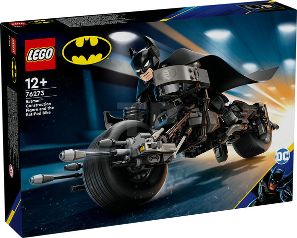LEGO Figura para Construir Batman y Moto Bat-Pod (76273)