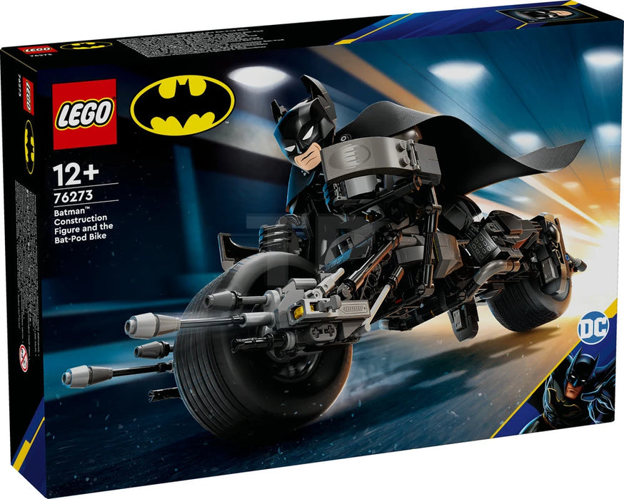 Lego Figura para Construir Batman y Moto Bat-Pod (76273)