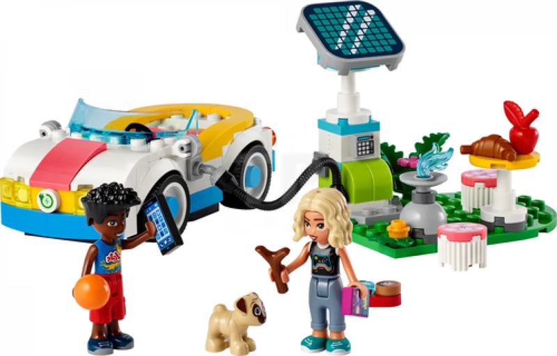 Lego Friends Coche Eléctrico y Cargador Vehículo de Juguete (42609)