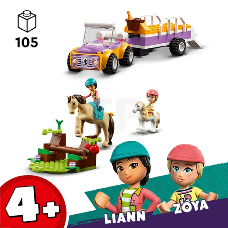 Lego Friends Remolque para Caballo y Poni (42634)