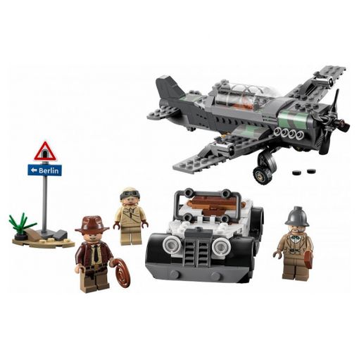 Lego Indiana Jones Persecución En Un Avión De Combate (77012)