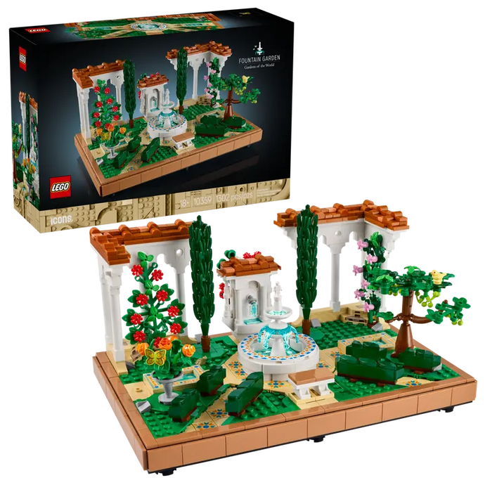 Lego Jardín con fuente (10359)