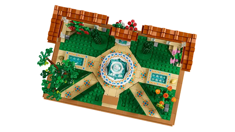 Lego Jardín con fuente (10359)