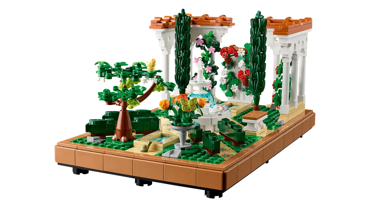 Lego Jardín con fuente (10359)