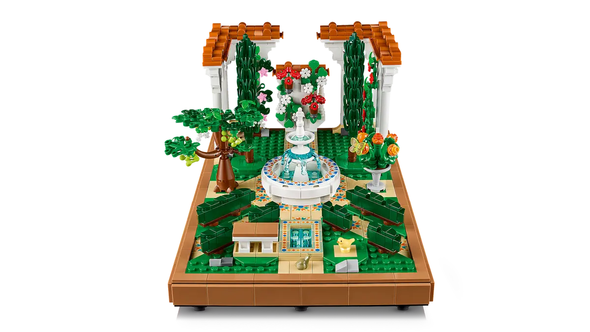 Lego Jardín con fuente (10359)