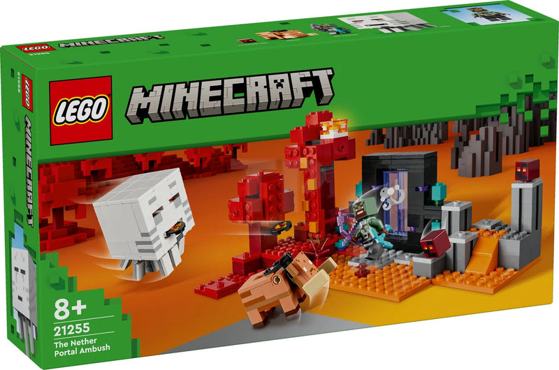 LEGO Minecraft La Emboscada en el Portal del Nether LEGO-21255