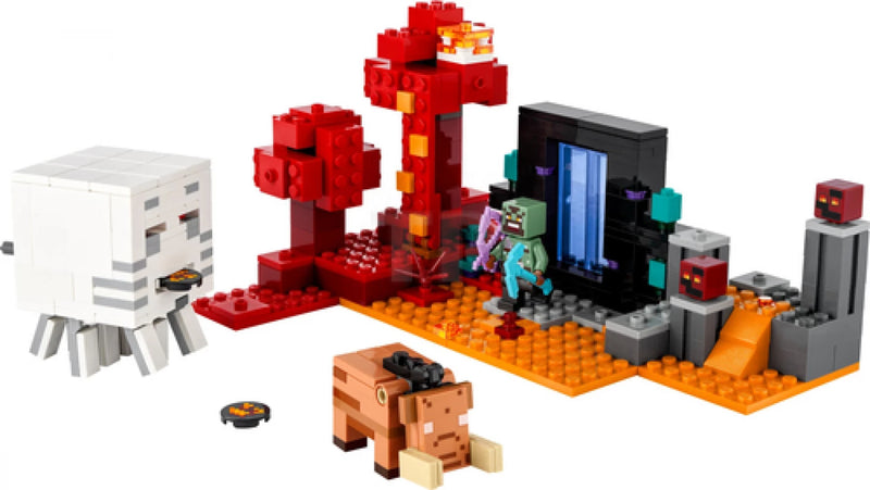 LEGO Minecraft La Emboscada en el Portal del Nether LEGO-21255