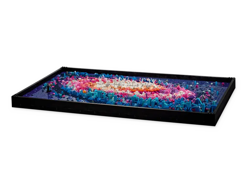LEGO 31212 Galaxia Vía Láctea - LEGO Art Modelo Cósmico para Adultos