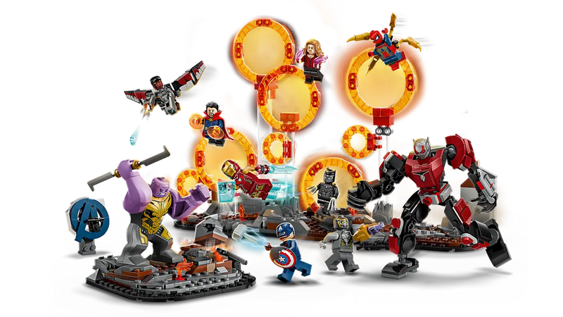 Lego Marvel Batalla Final de Vengadores Endgame (76323)