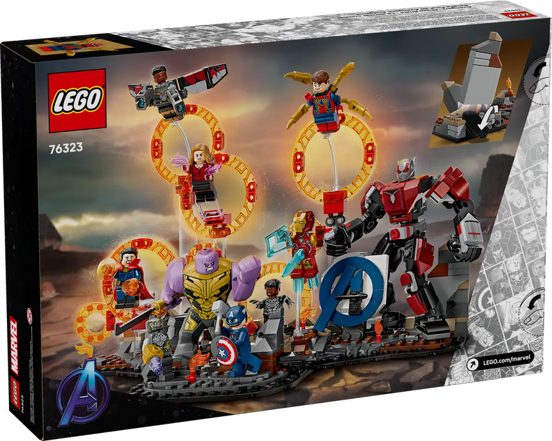 Lego Marvel Batalla Final de Vengadores Endgame (76323)
