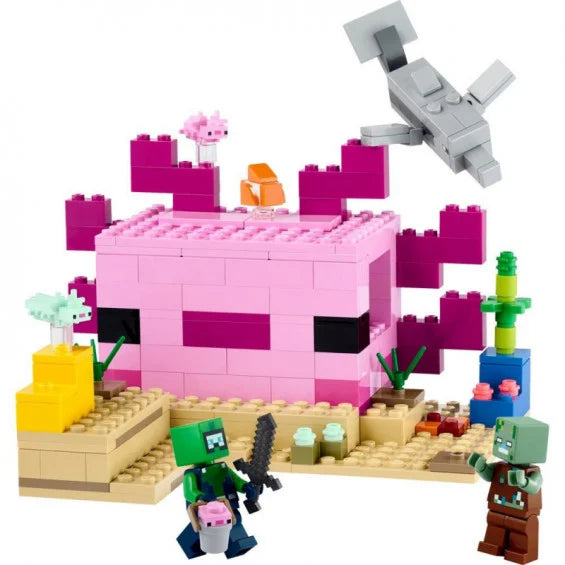 Lego Minecraft Axolotl House (21247)