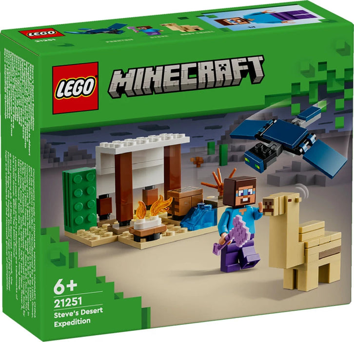 Lego Minecraft La Expedición de Steve al Desierto (21251)