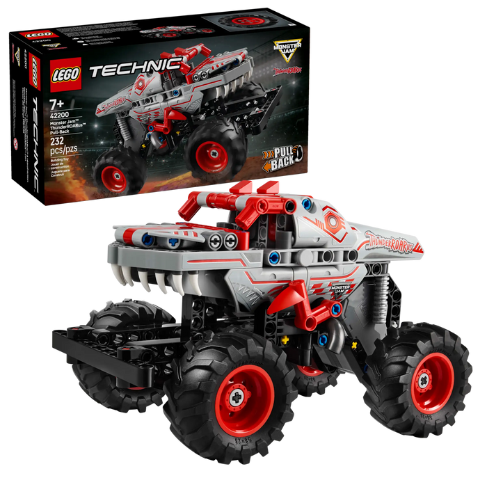 Lego Monster Jam™ ThunderROARus™ con Motor de Carga Manual (42200)