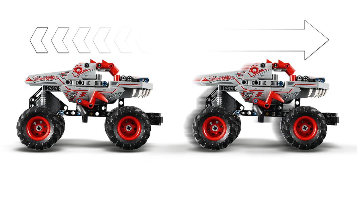 Lego Monster Jam™ ThunderROARus™ con Motor de Carga Manual (42200)