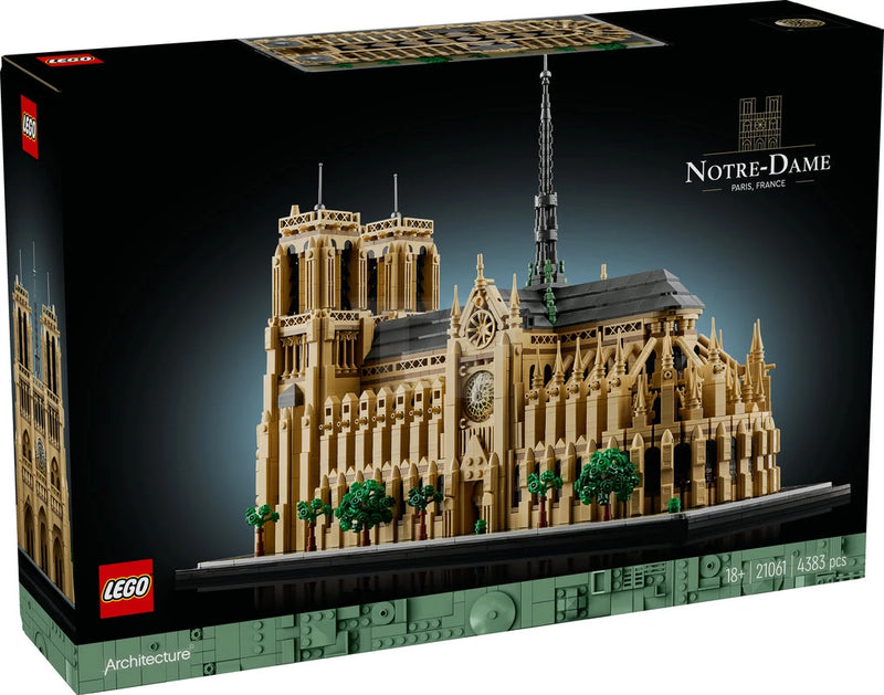 LEGO 21061 Notre Dame de París - Architecture Catedral Gótica Histórica