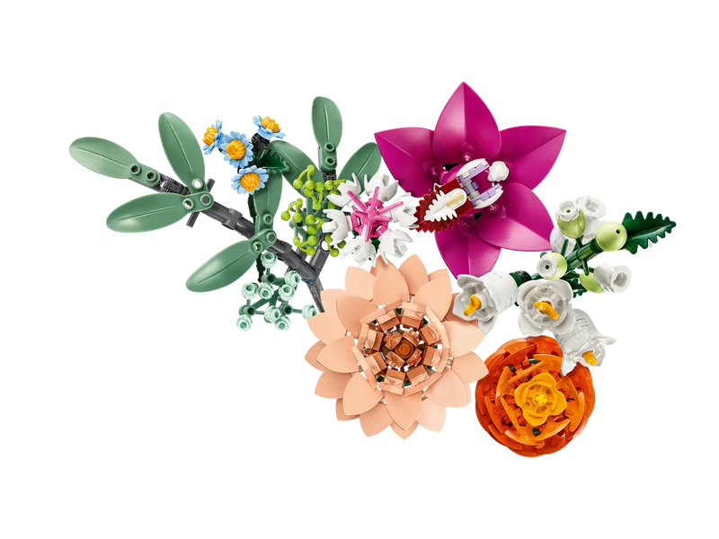 LEGO 10342 Ramo de Flores Fantasía Rosa - Botanical Collection Adultos