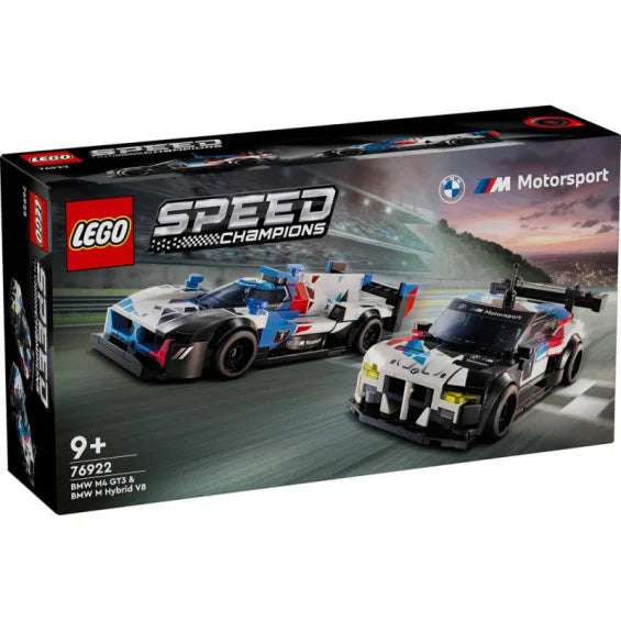 Lego Speed Champions Coches De Carreras BMW M4 GT3 Y BMW M Hybrid V8 (76922)