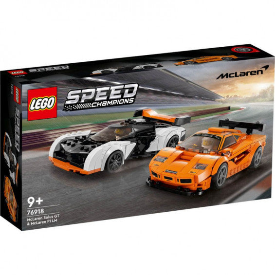 Lego Speed Champions McLaren Solus GT y McLaren F1 LM (76918)