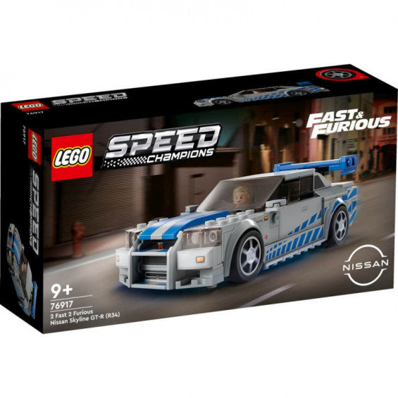 Lego Speed Champions Nissan Skyline GT-R (R34) de 2 Fast 2 Furious (76917)