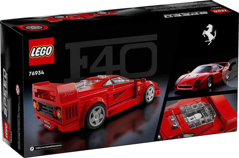 Lego Speed Supercoche Ferrari F40 (76934)