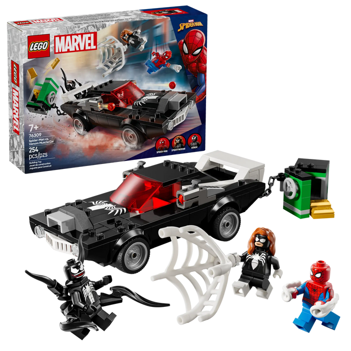 Lego Spider-Man vs. Coche Brutal de Venom (76309)