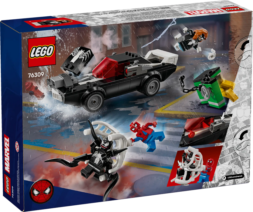 Lego Spider-Man vs. Coche Brutal de Venom (76309)