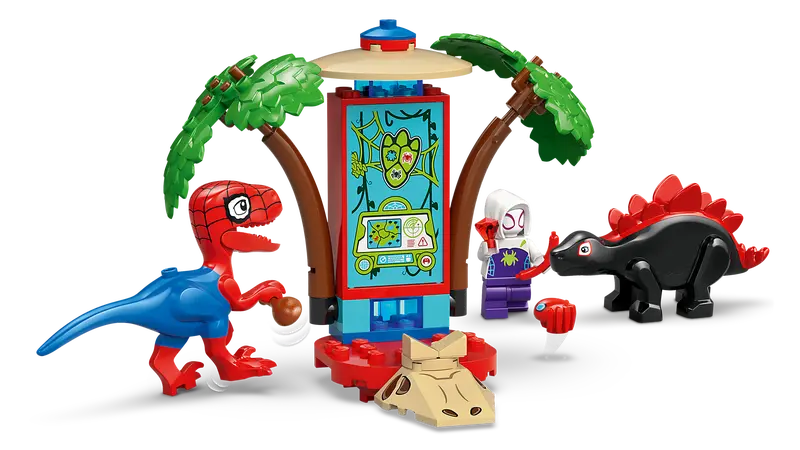 Lego Spidey y Gobby: Batalla de Raptores en la Base de la Casa del Árbol (11200)