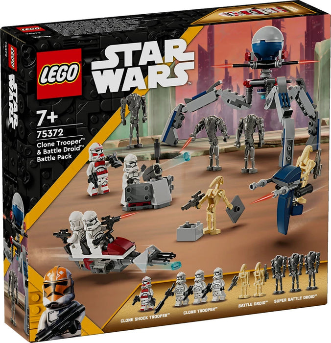 Lego Star Wars Clone Trooper and Battle Droid Combat Pack (75372)