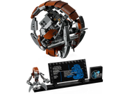 roideka montado en modo ataque sobre la base expositora oficial