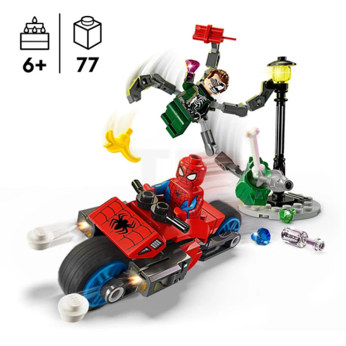 Lego Super Heroes Motorcycle Chase Spider-Man vs. Doc Ock (76275)